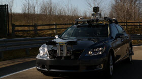Lexus advanced active safety research vehicle. Photo by Toyota.